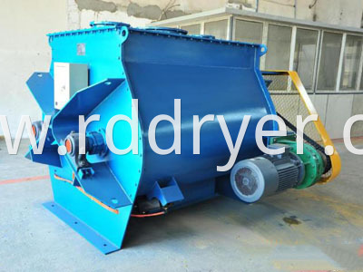 Double Shaft Paddle Type Concrete Powder Mixer with CE Certificate